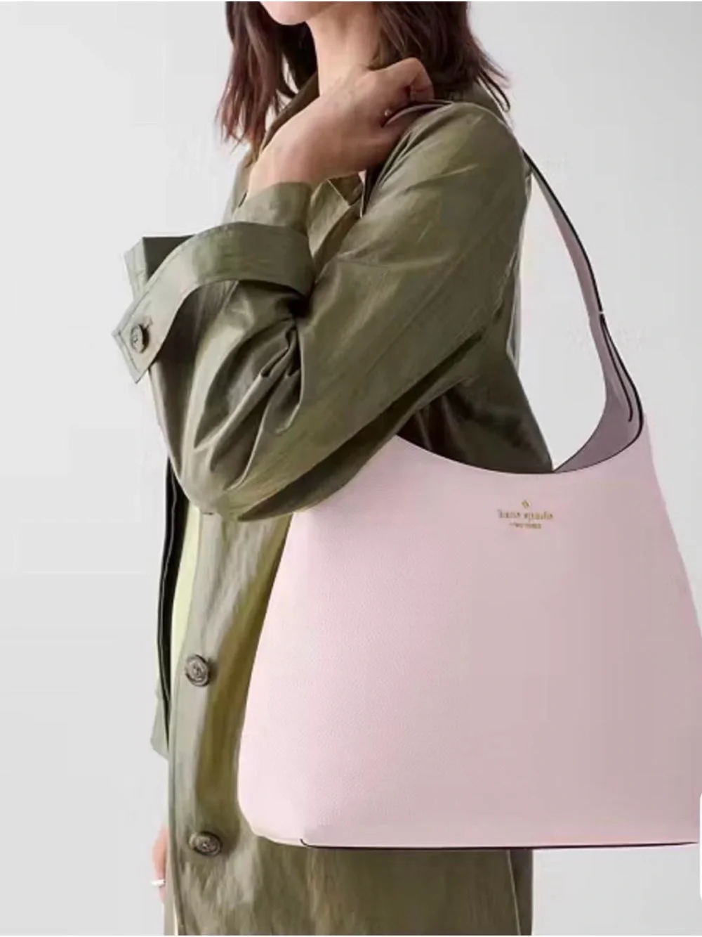 kate spade New York LARGE 454 bag- Shimmer Pink